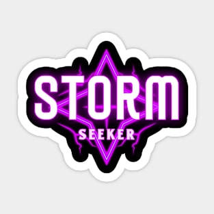 Storm Seeker Sticker